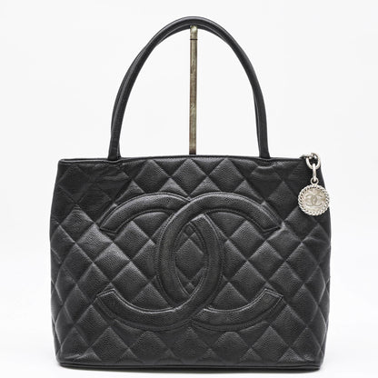 Chanel Calfskin Black Handbags