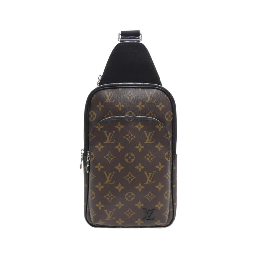 Louis Vuitton Coated Canvas Black Shoulder Bags
