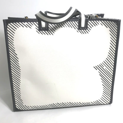 Fendi Coated Canvas Black Handbags