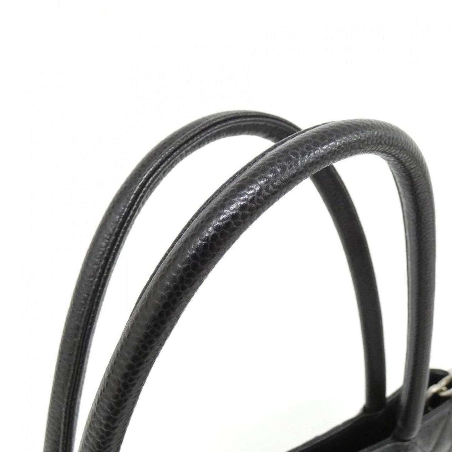 Chanel Calfskin Black Handbags