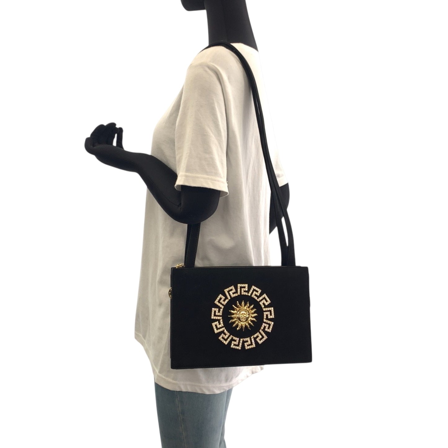 Versace Other Leather Black Shoulder Bags