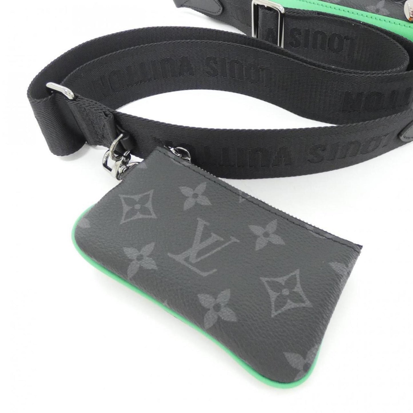 Louis Vuitton Coated Canvas Black Small Bags