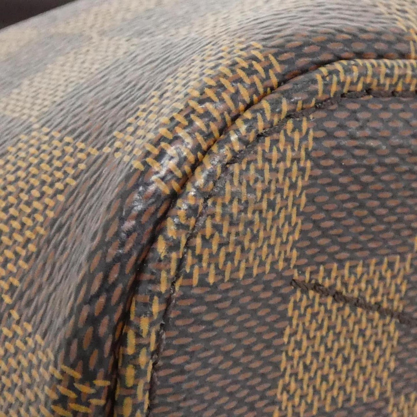 Louis Vuitton Coated Canvas Brown Handbags