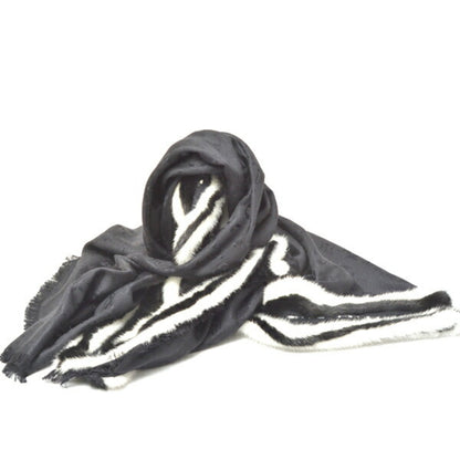 Louis Vuitton Silk Black Scarves