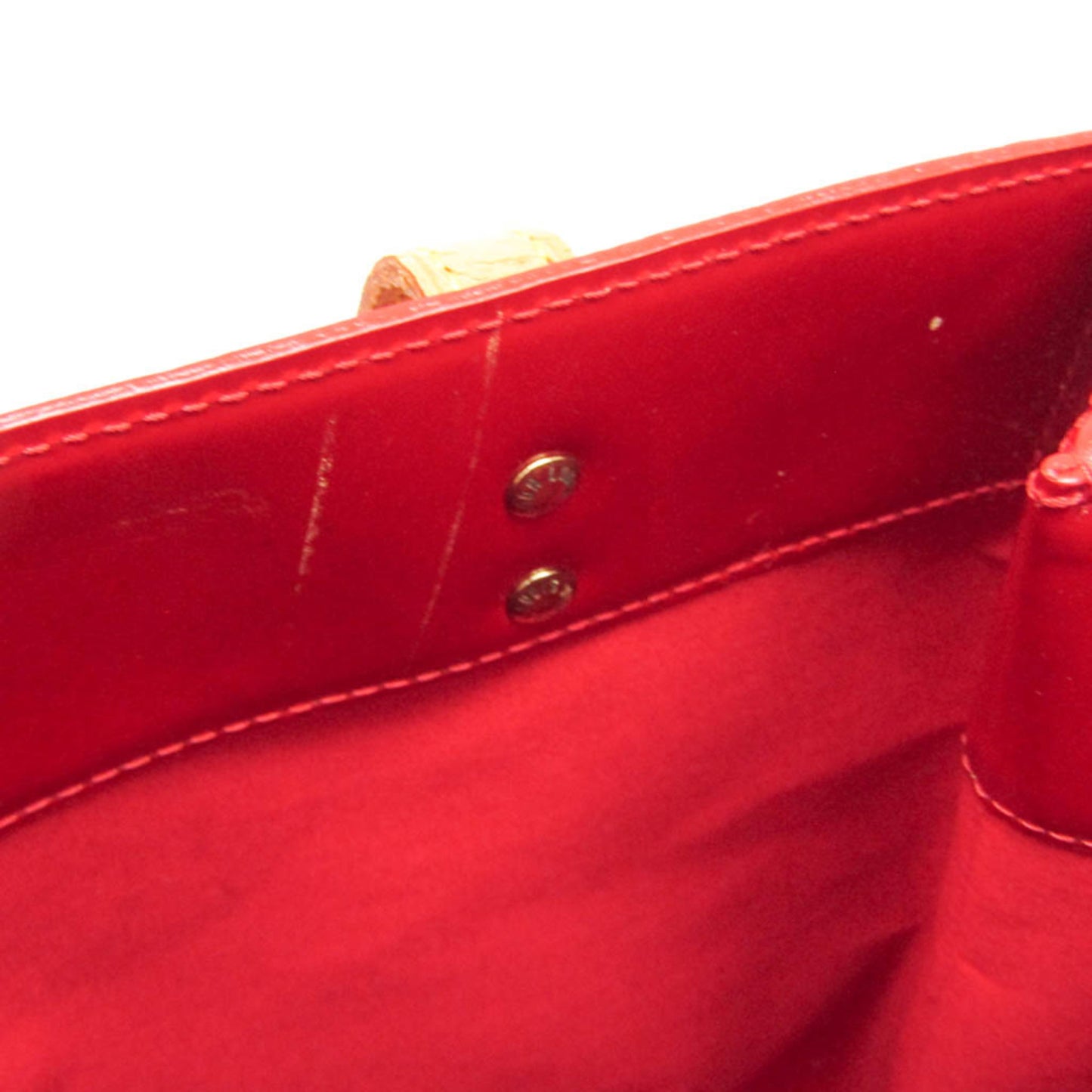 Louis Vuitton Vernis Red Handbags