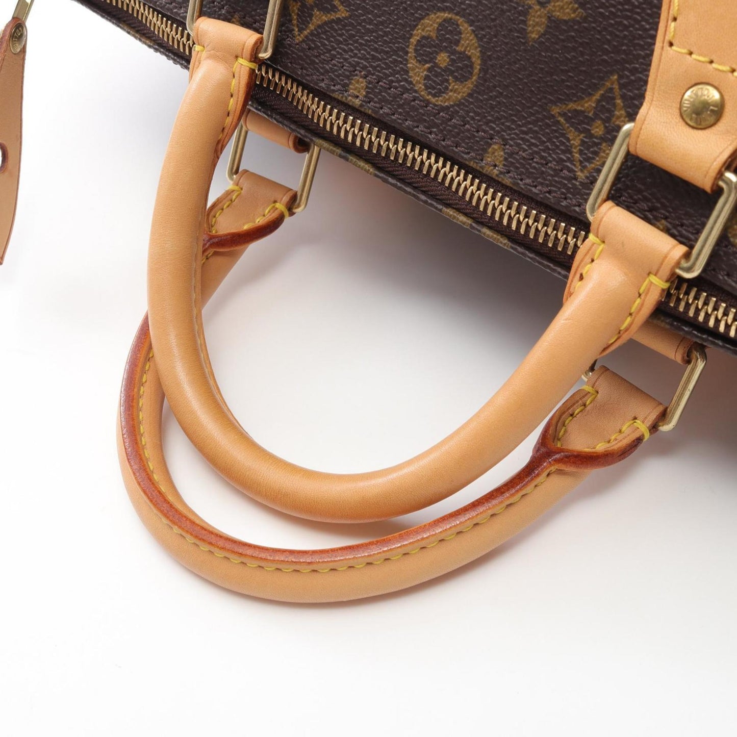 Louis Vuitton Coated Canvas Brown Handbags