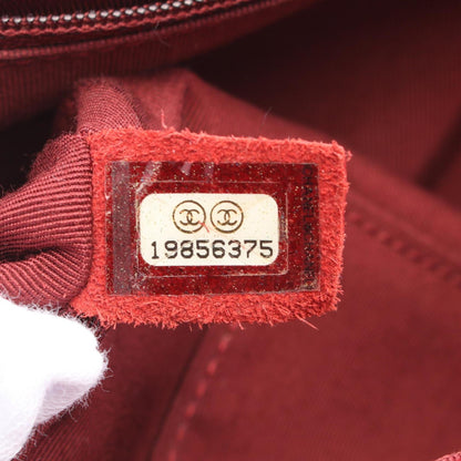 Chanel Calfskin Red Shoulder Bags
