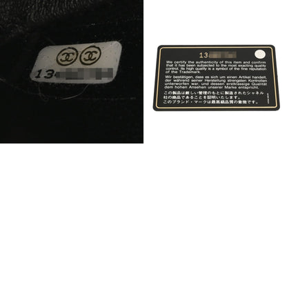 Chanel Calfskin Black Shoulder Bags