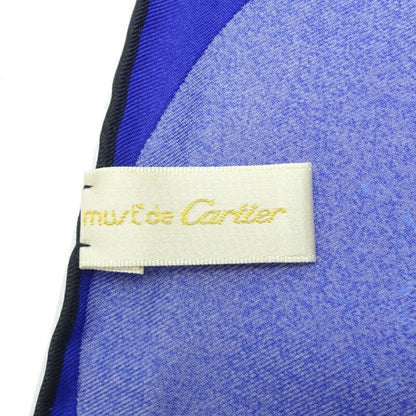 Cartier Silk Blue Scarves