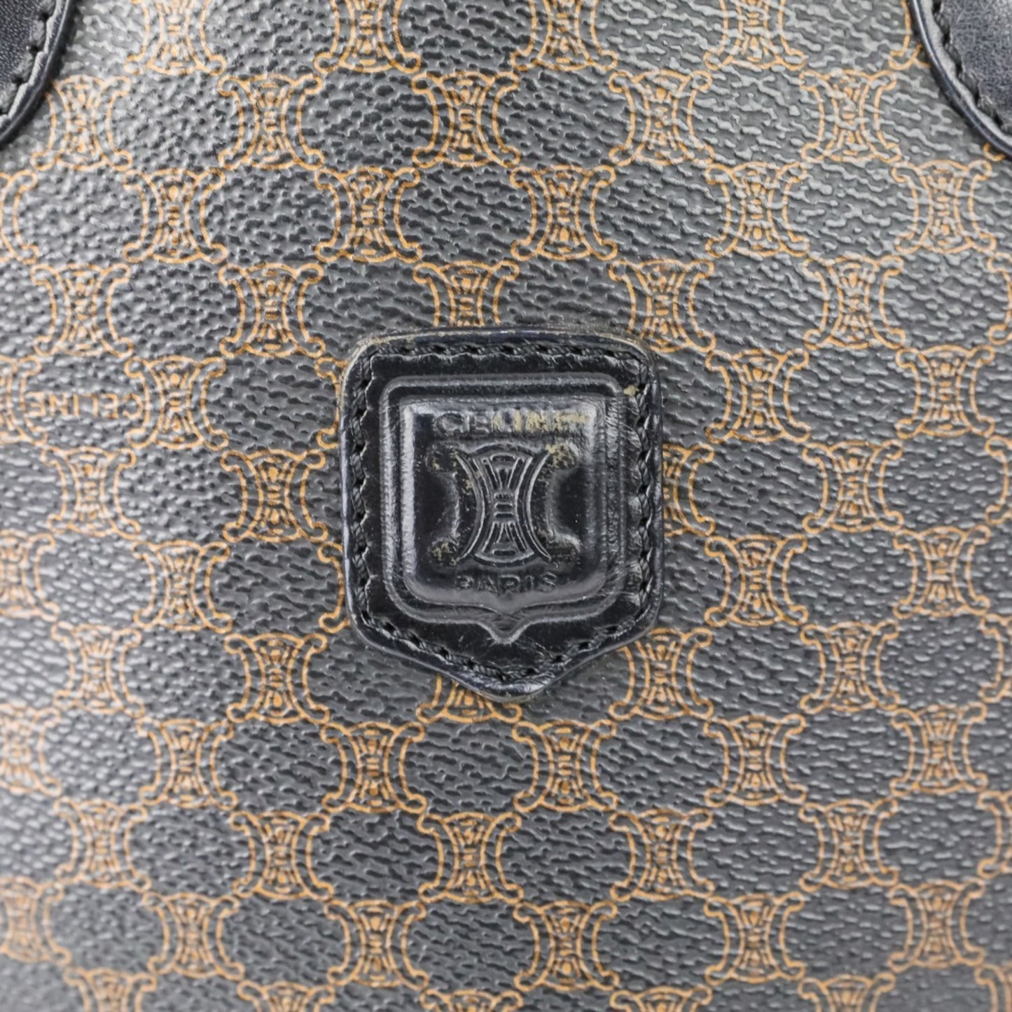 Celine Pvc Brown Handbags