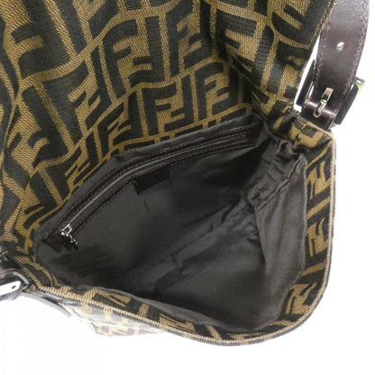 Fendi Canvas Brown Shoulder Bags