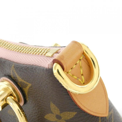 Louis Vuitton Coated Canvas Brown Handbags