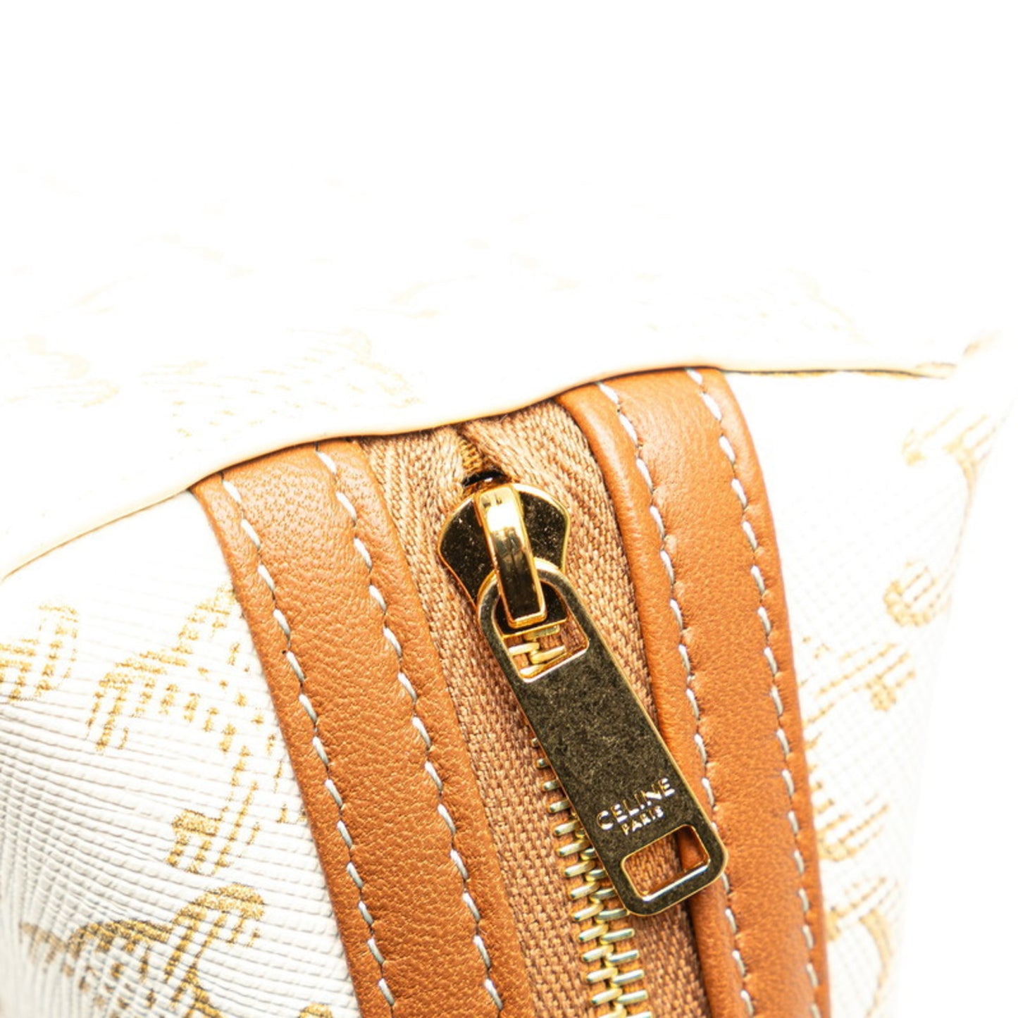 Celine Pvc Brown Shoulder Bags