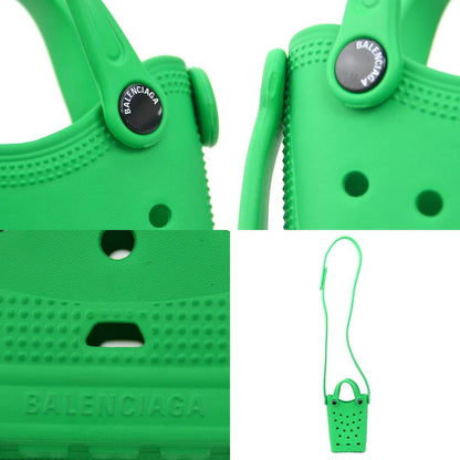 Balenciaga Faux Leather Green Small Bags