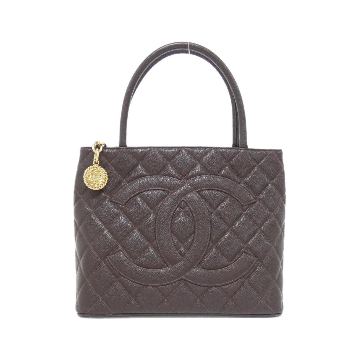 Chanel Calfskin Brown Handbags