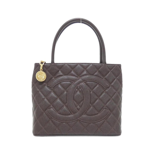 Chanel Calfskin Brown Handbags