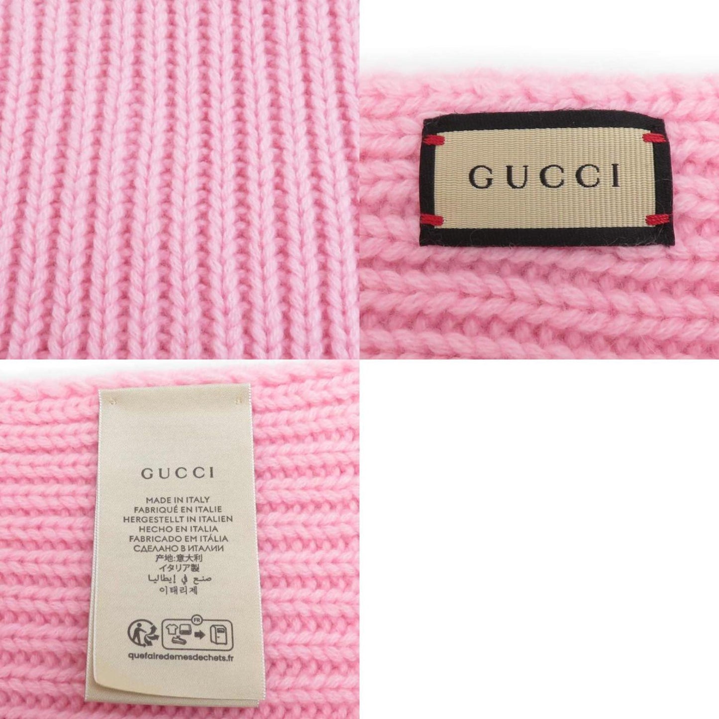 Gucci Wool Pink Scarves