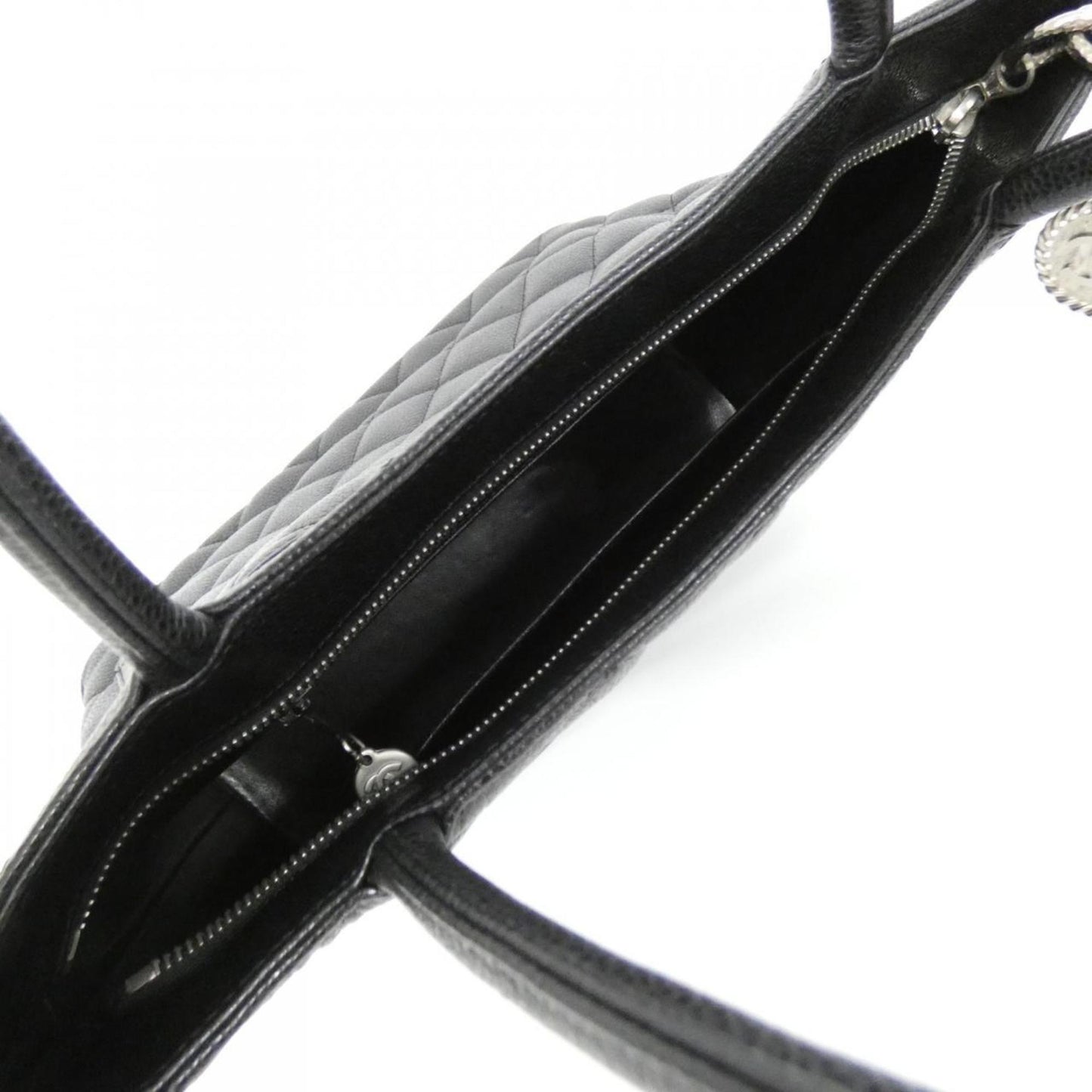 Chanel Calfskin Black Handbags