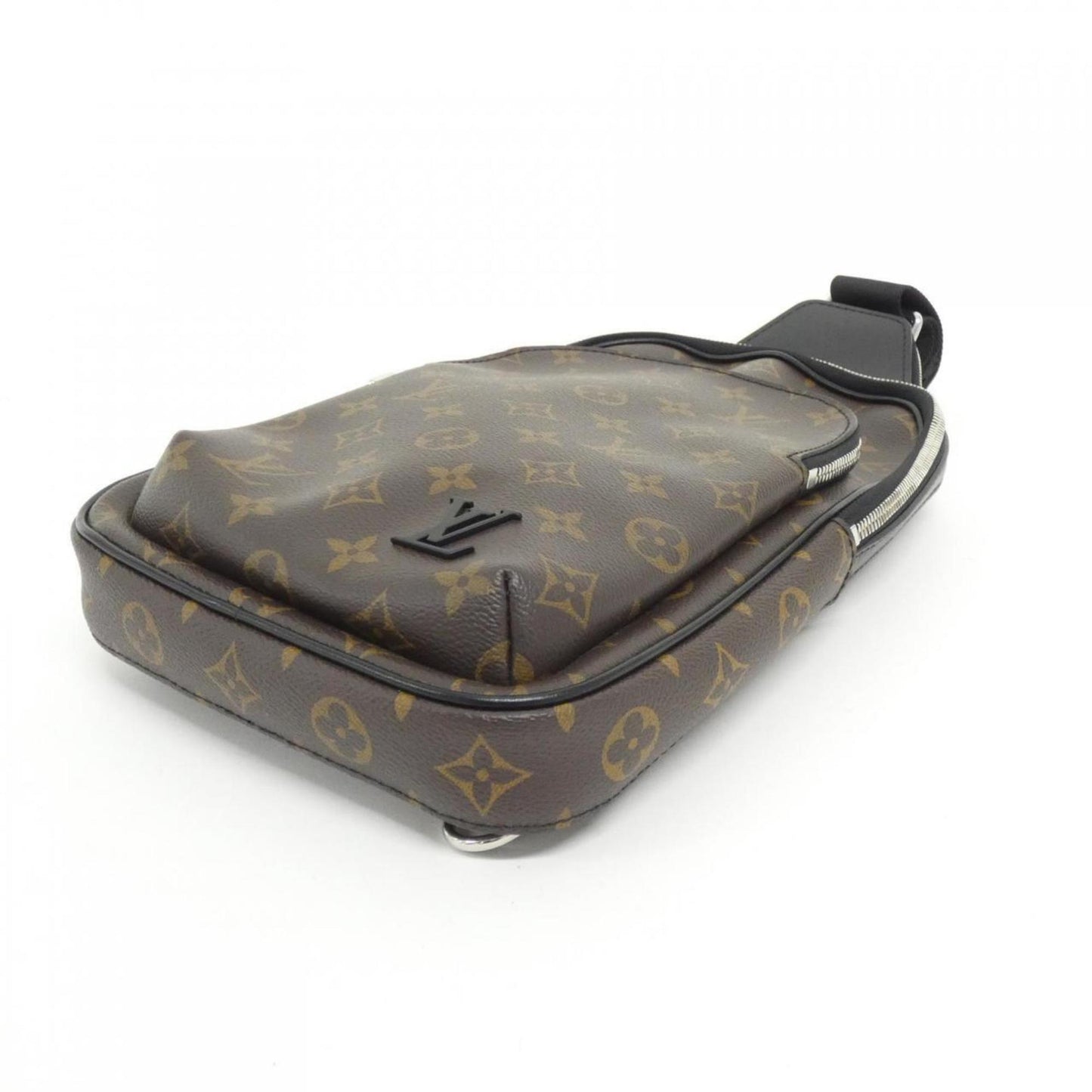 Louis Vuitton Coated Canvas Black Shoulder Bags
