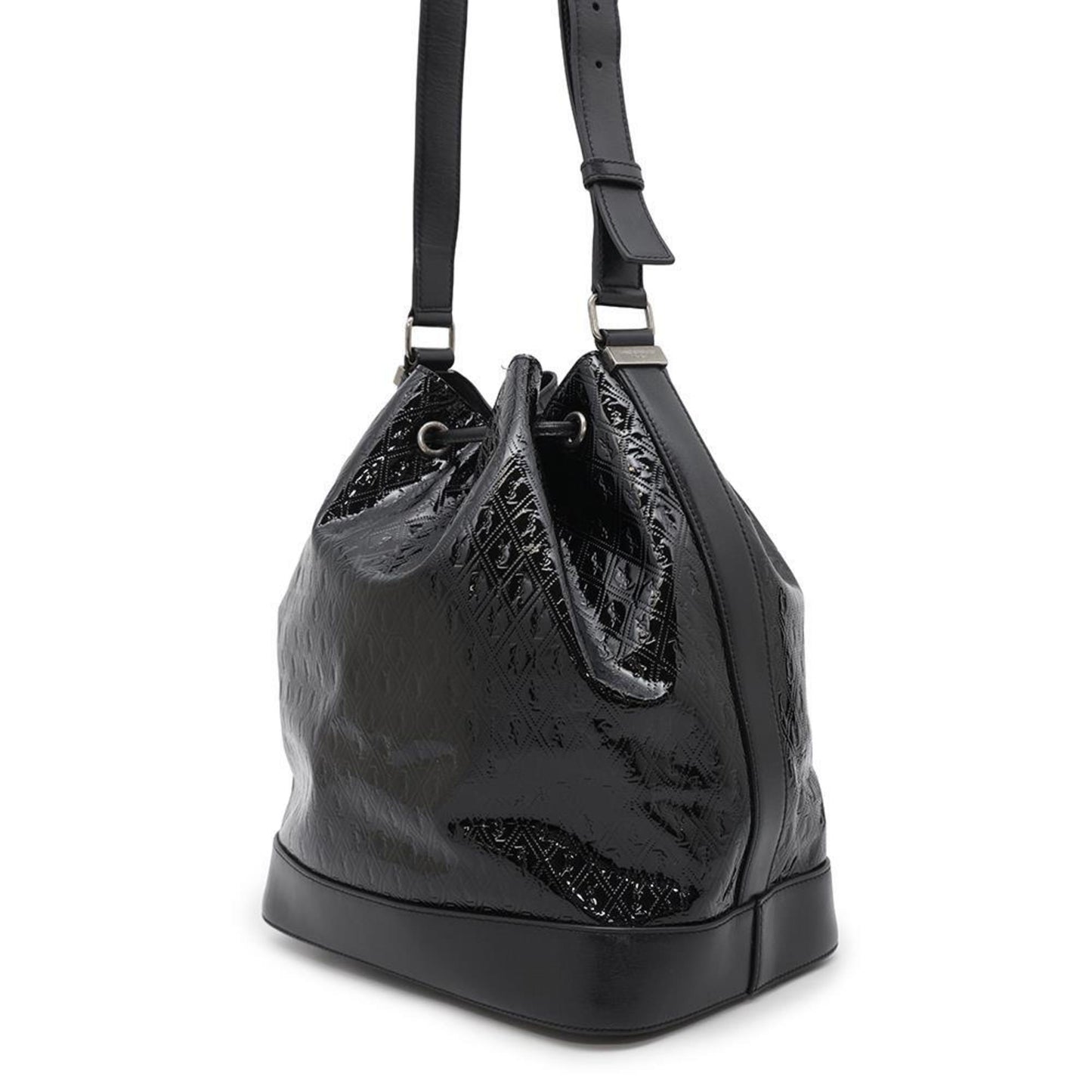 Saint Laurent Patent Black Shoulder Bags