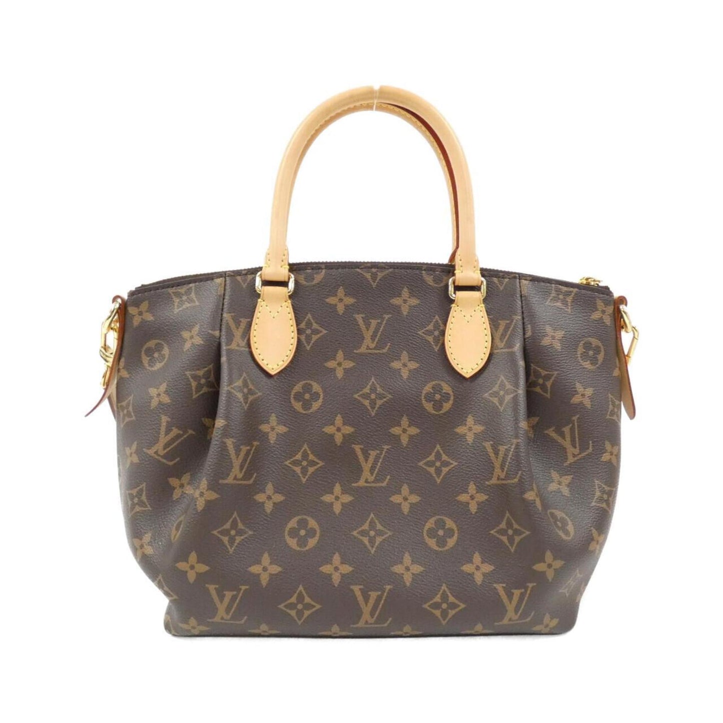 Louis Vuitton Coated Canvas Brown Handbags