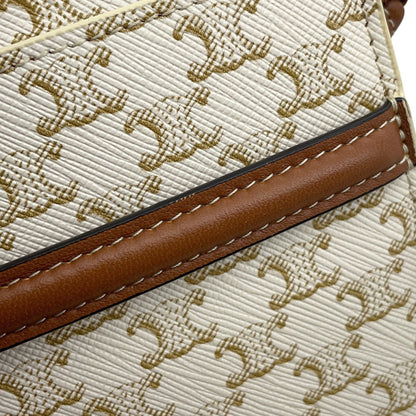 Celine Pvc White Shoulder Bags
