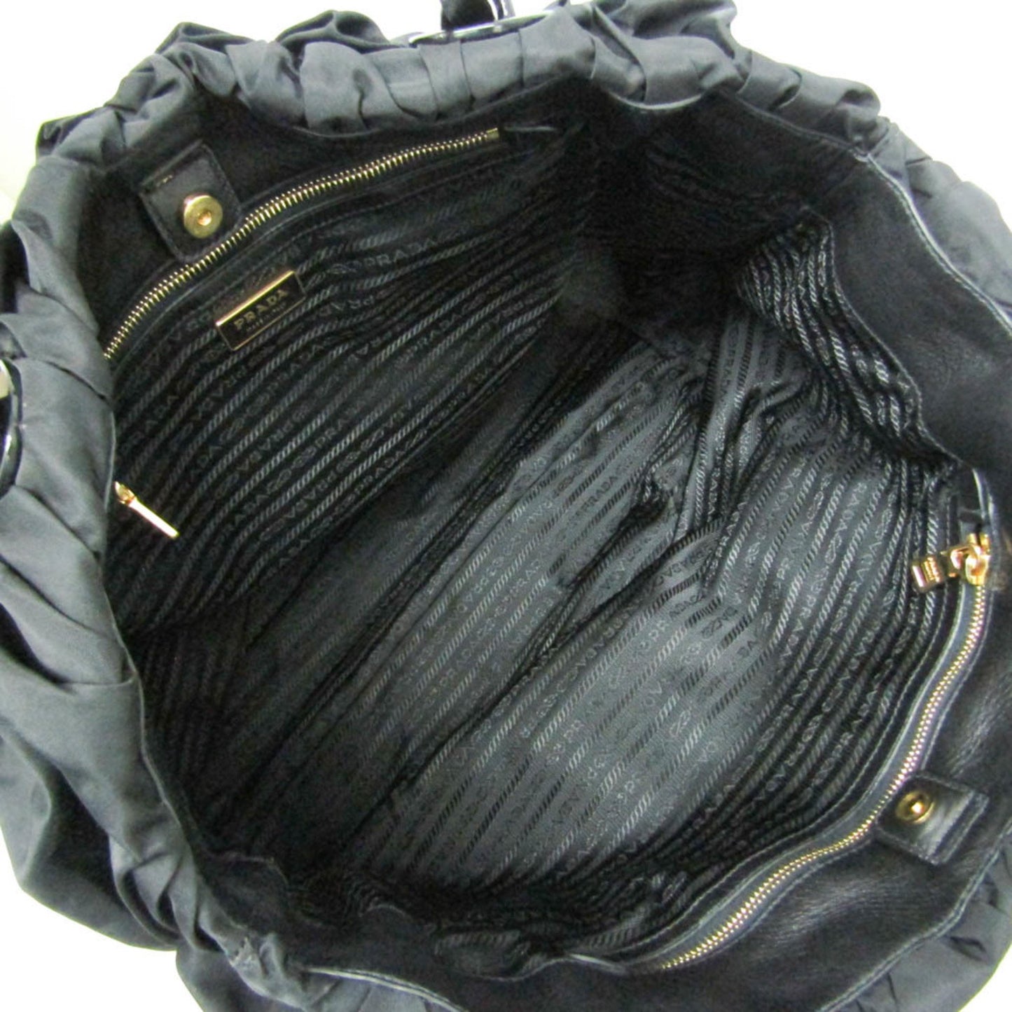 Prada Nylon Black Shoulder Bags