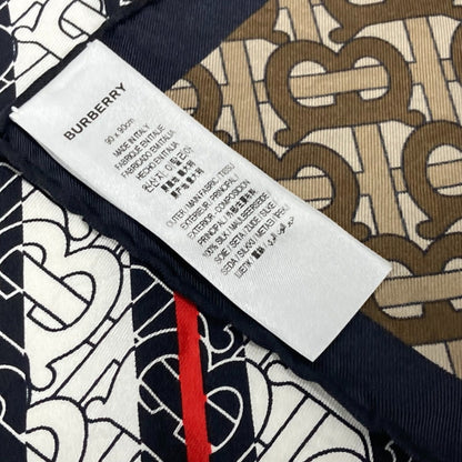 Burberry Silk Black Scarves