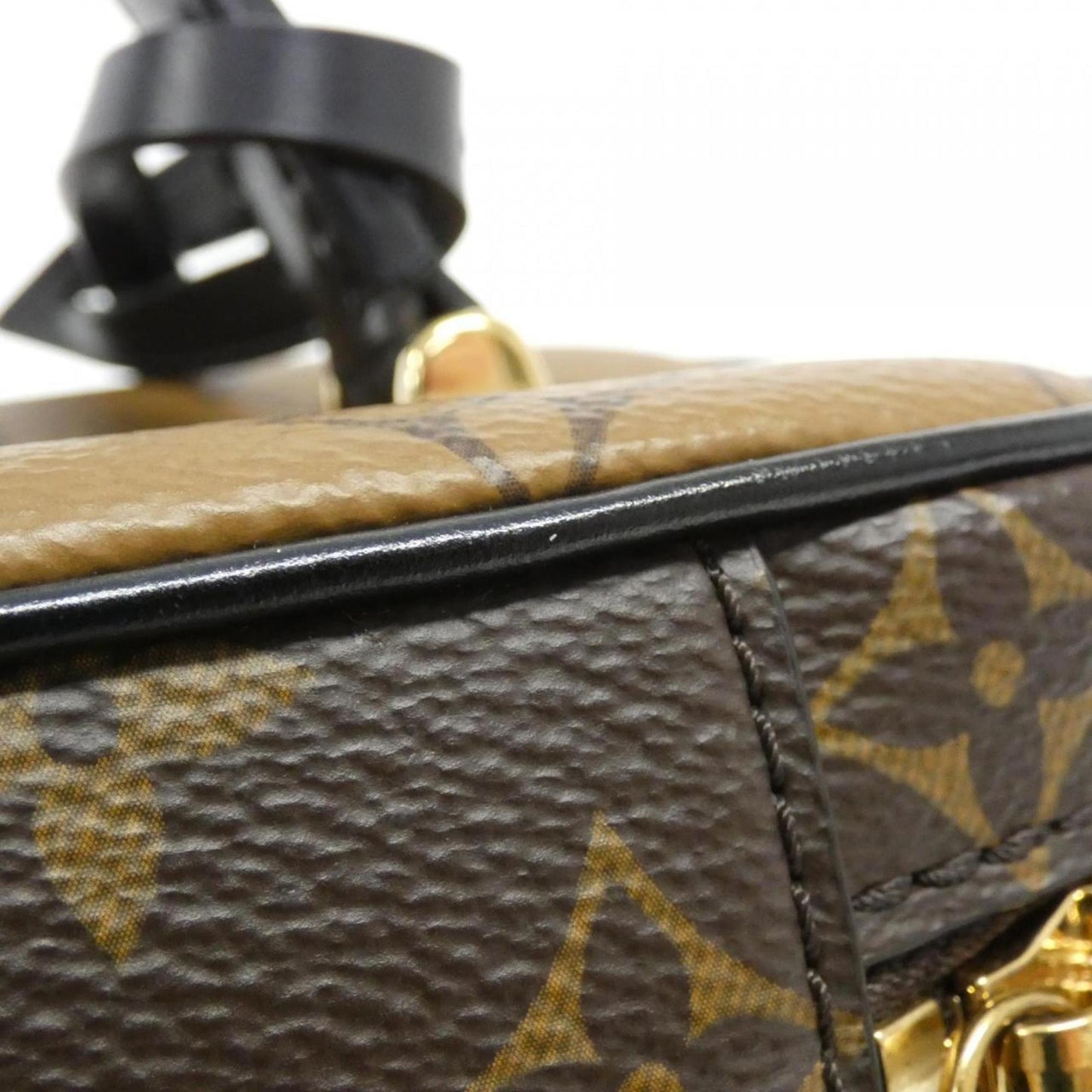 Louis Vuitton Coated Canvas Brown Small Bags