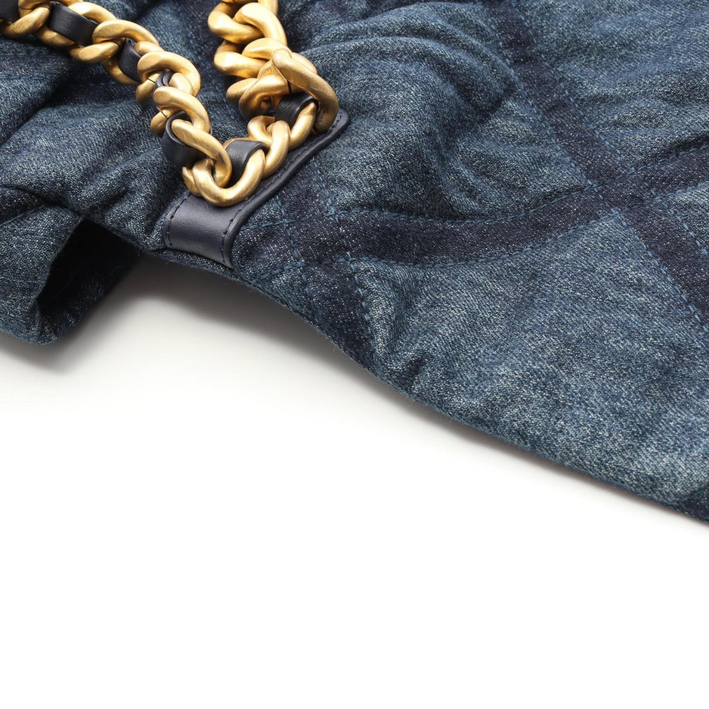 Chanel Denim Blue Shoulder Bags