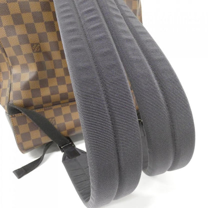 Louis Vuitton Coated Canvas Brown Backpacks