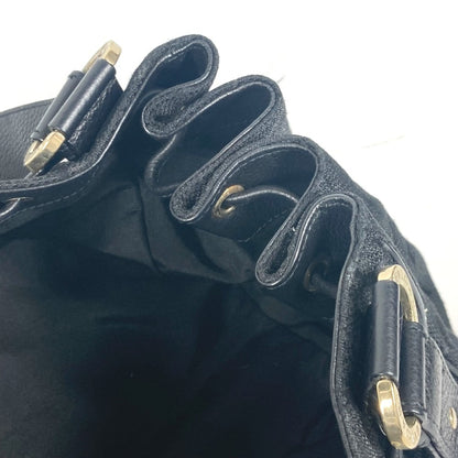 Bvlgari Canvas Black Shoulder Bags