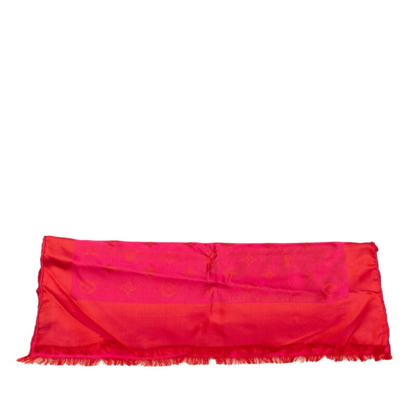 Louis Vuitton Silk Red Scarves