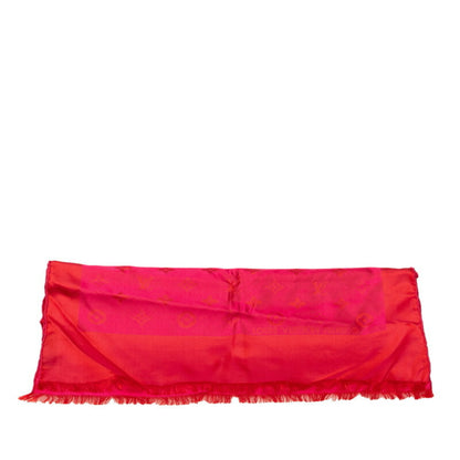 Louis Vuitton Silk Red Scarves