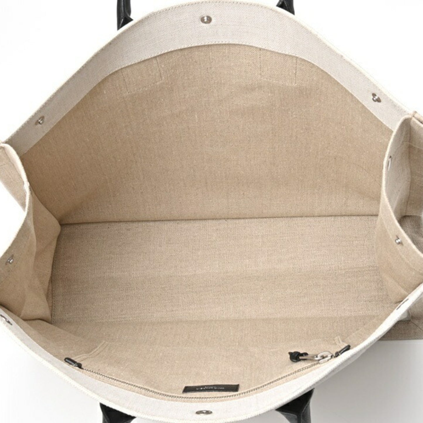 Saint Laurent Canvas White Tote Bags