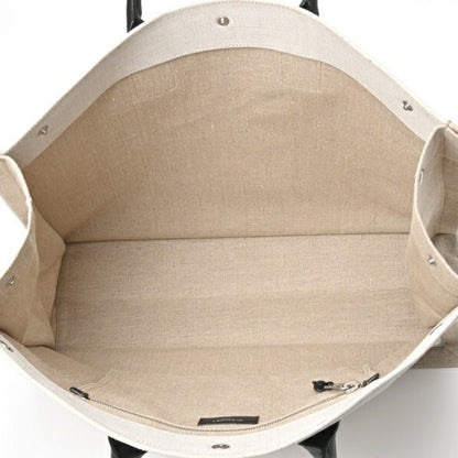 Saint Laurent Canvas White Tote Bags