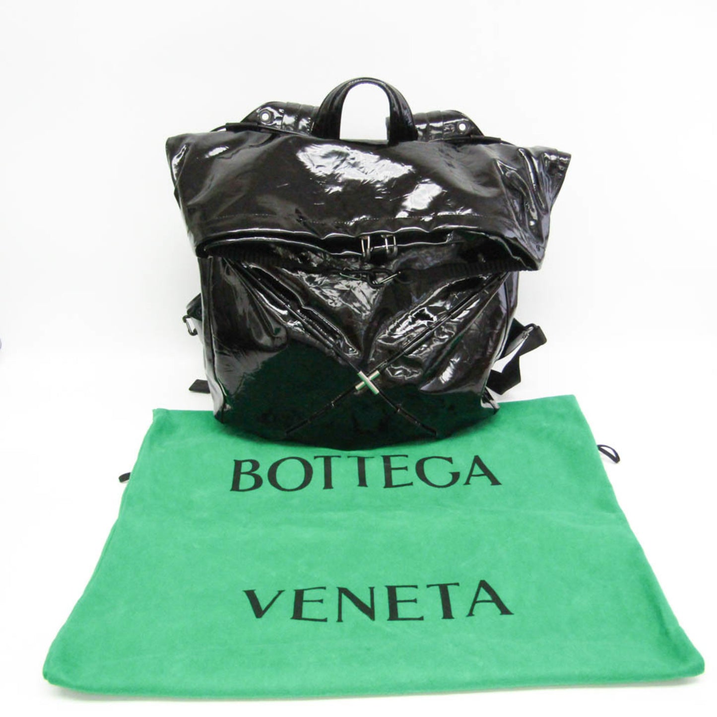 Bottega Veneta Nylon Black Backpacks