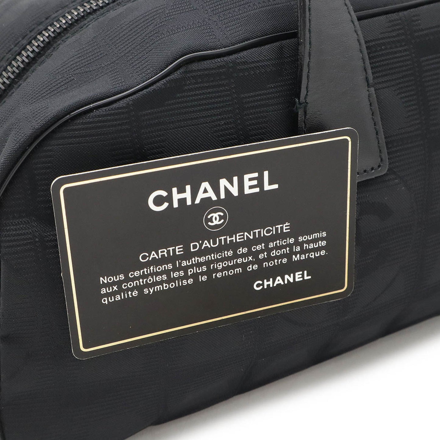 Chanel Nylon Black Handbags