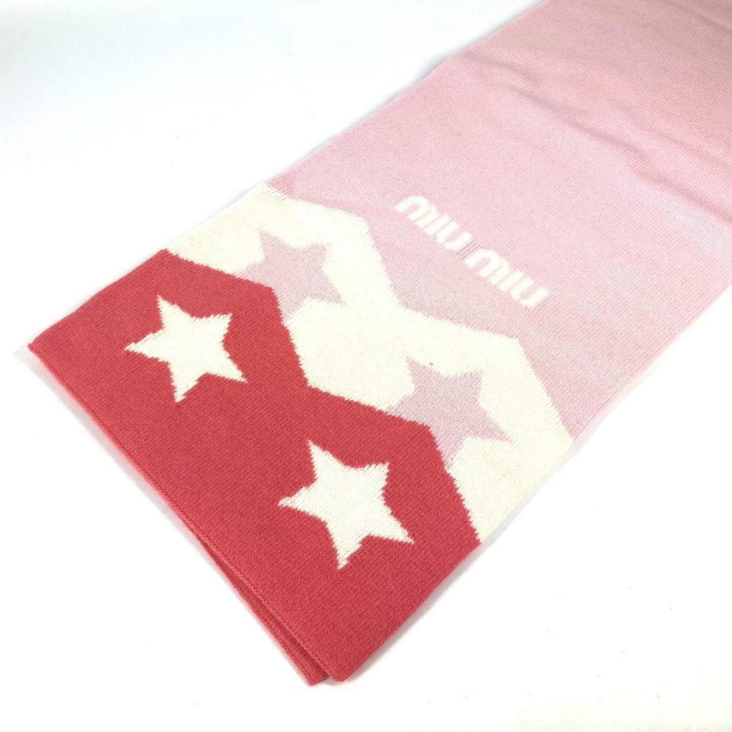 Miu Miu Wool Pink Scarves