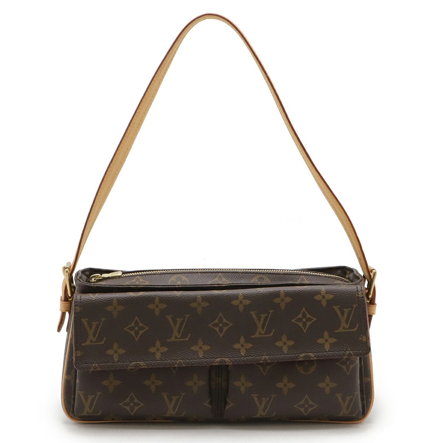 Louis Vuitton Monogram Canvas Brown Shoulder Bags