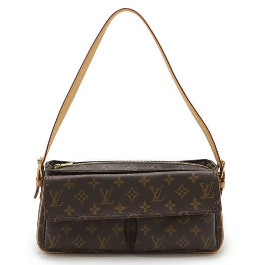 Louis Vuitton Monogram Canvas Brown Shoulder Bags