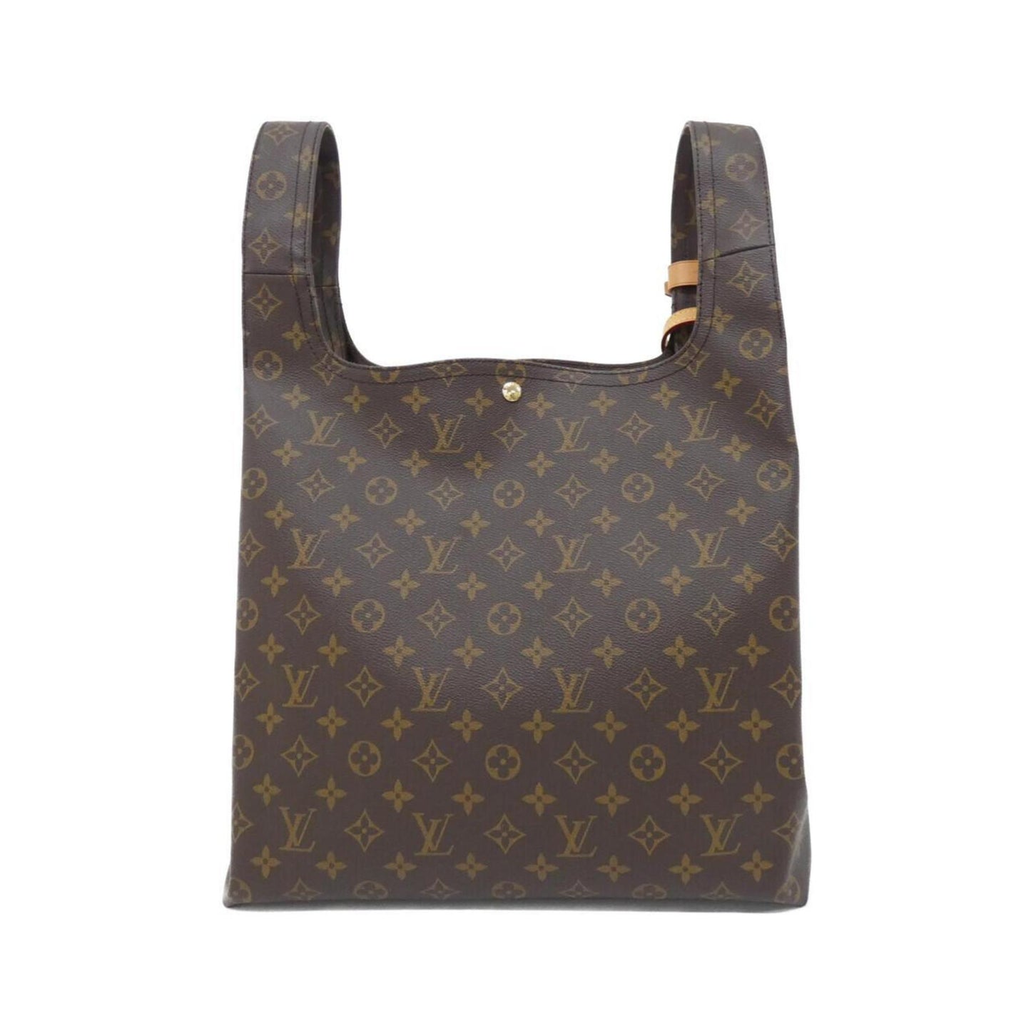Louis Vuitton Coated Canvas Brown Handbags