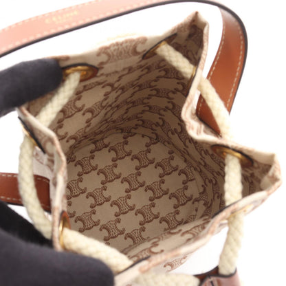 Celine Canvas Brown Handbags