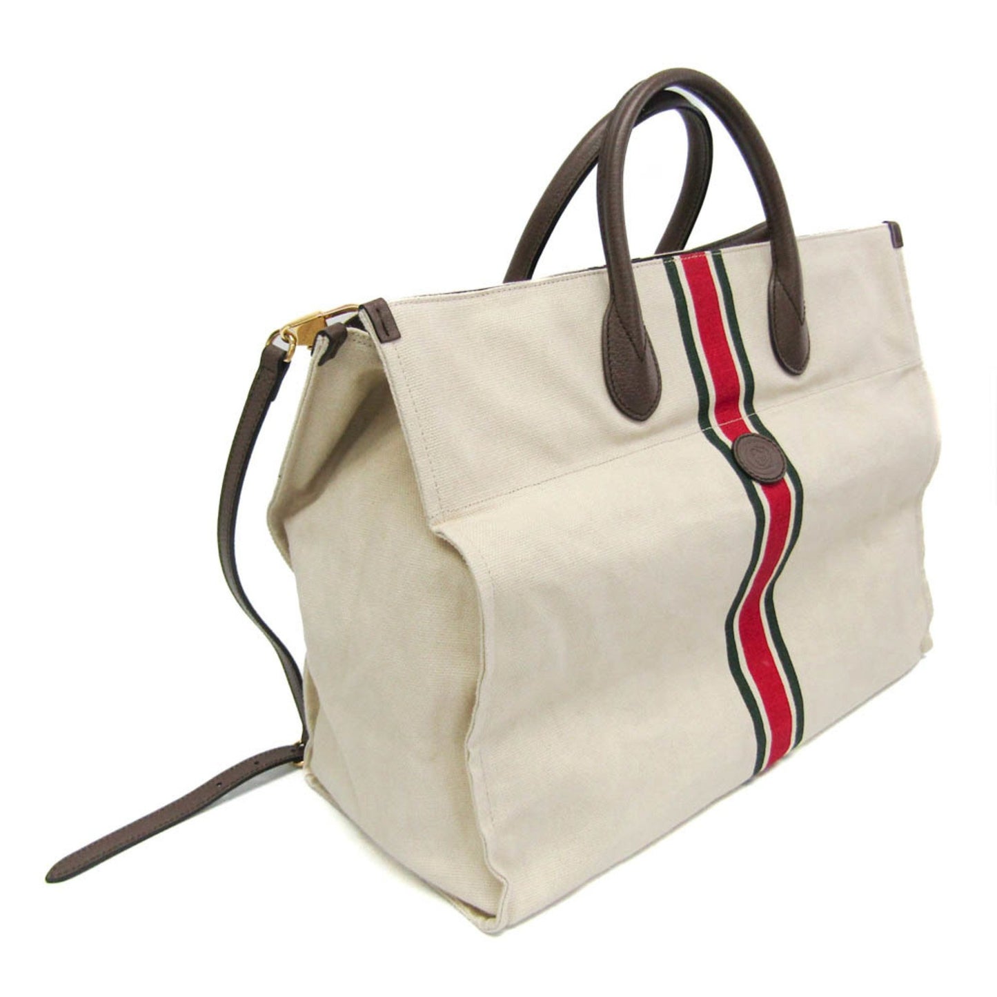 Gucci Canvas White Shoulder Bags
