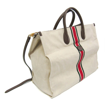 Gucci Canvas White Shoulder Bags