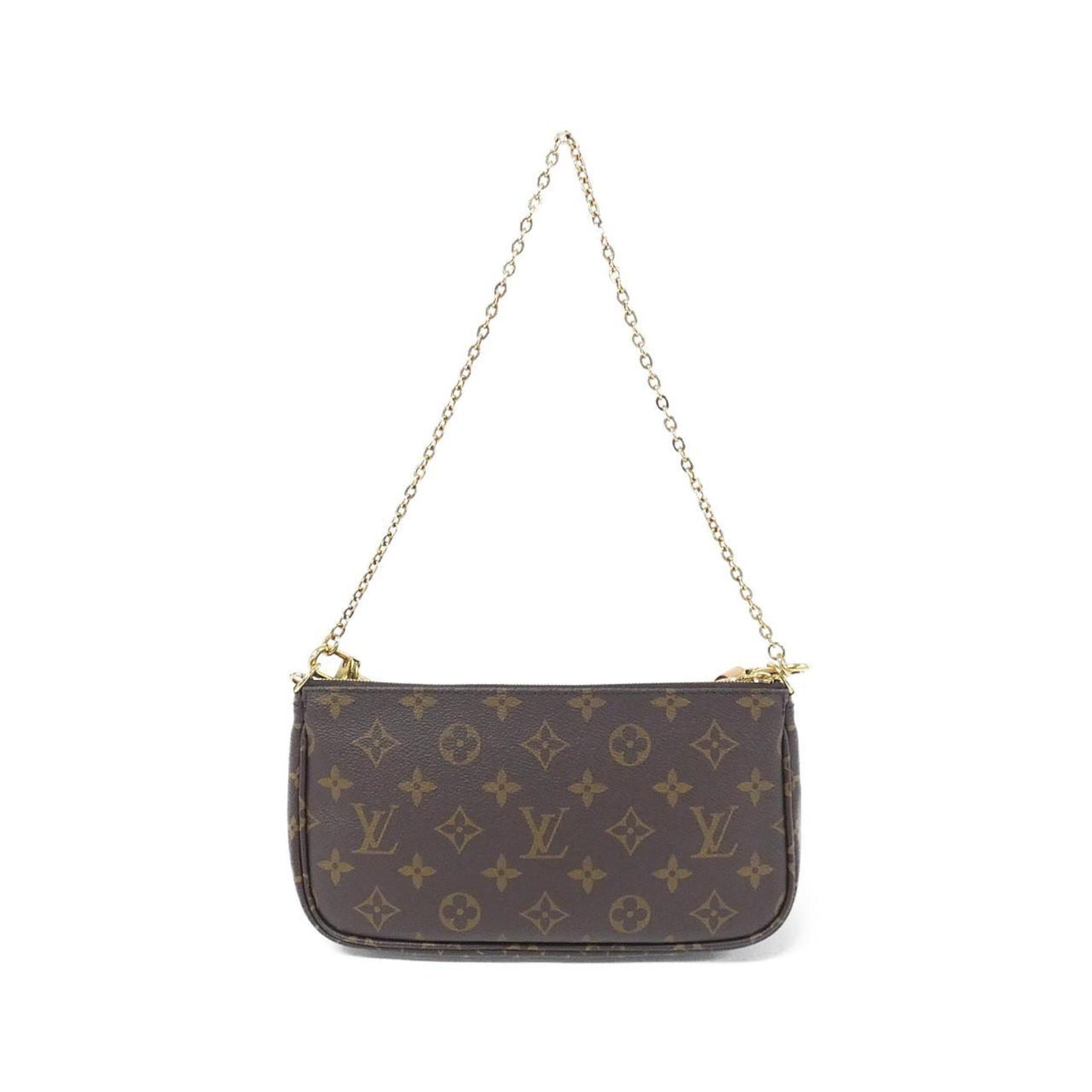 Louis Vuitton Coated Canvas Green Shoulder Bags