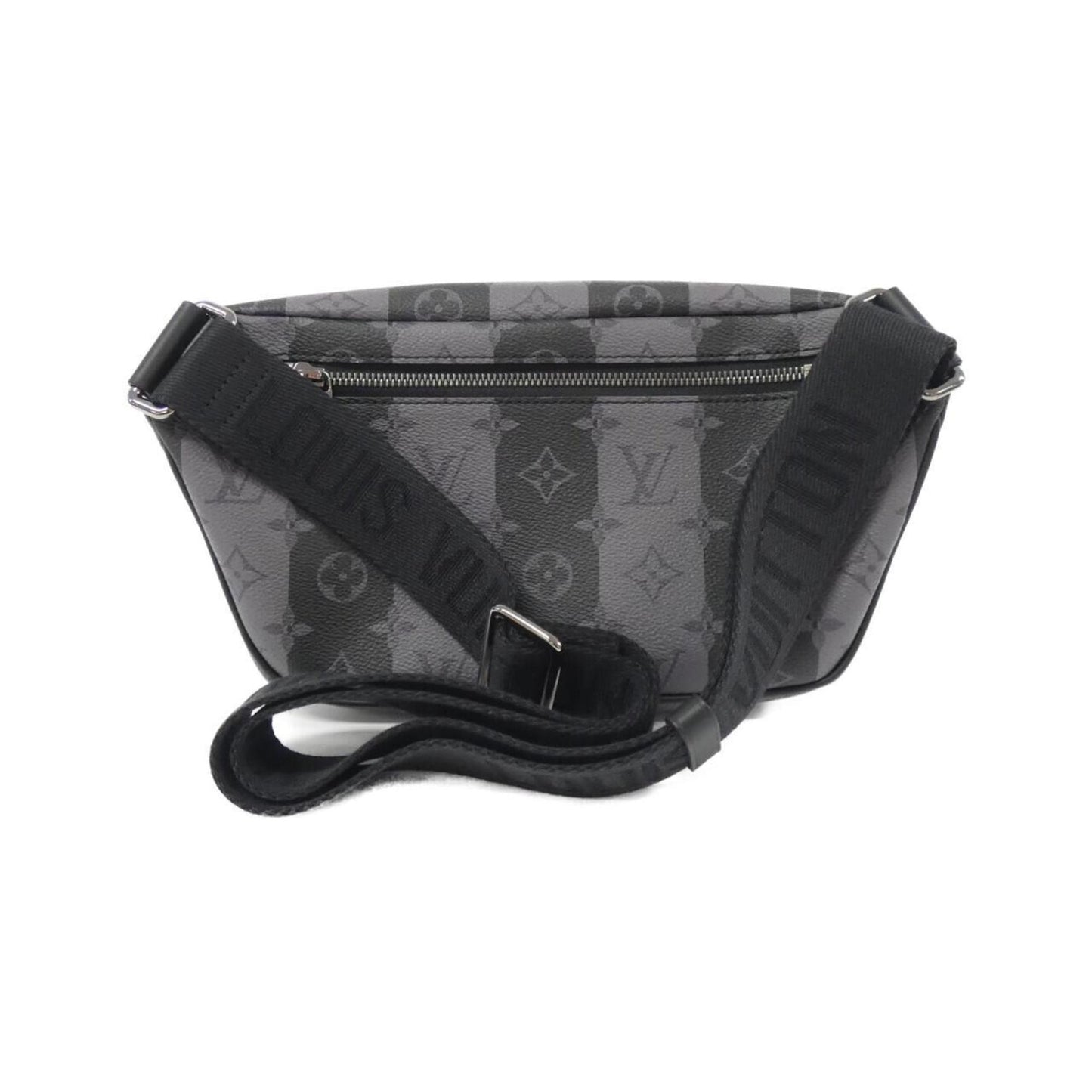Louis Vuitton Coated Canvas Black Shoulder Bags