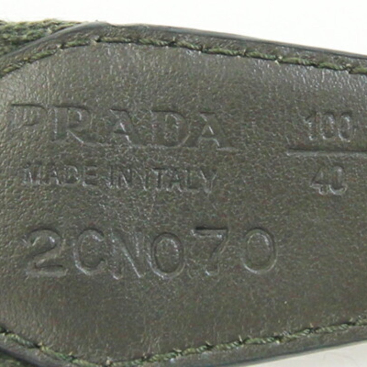 Prada Others Green Belts
