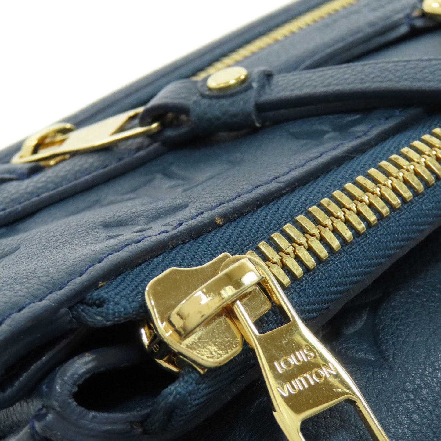 Louis Vuitton Empreinte Blue Clutch Bags