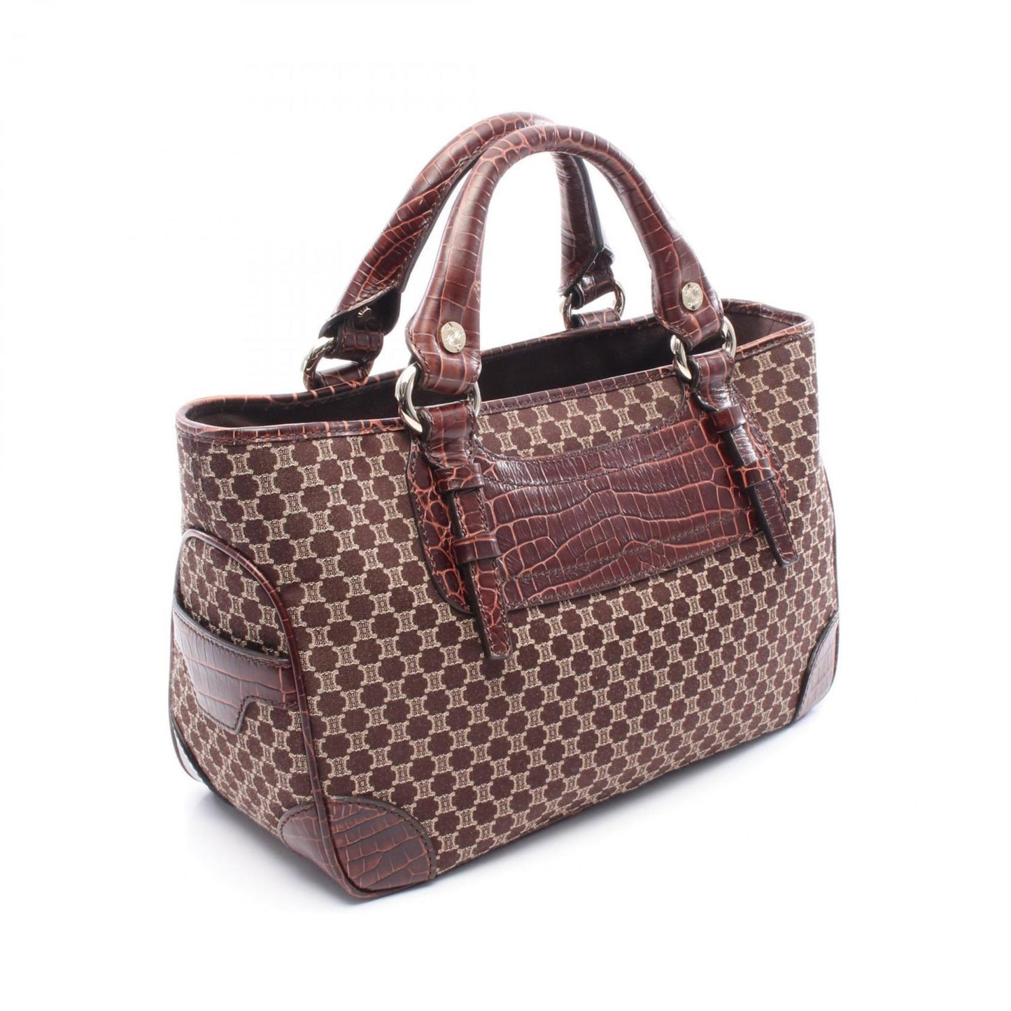 Celine Canvas Brown Handbags